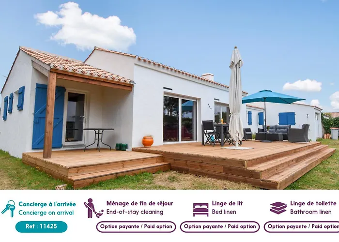 Maison Pour 7 - 400 M De La De La Clere Casa de Férias Noirmoutier-en-l'Ile